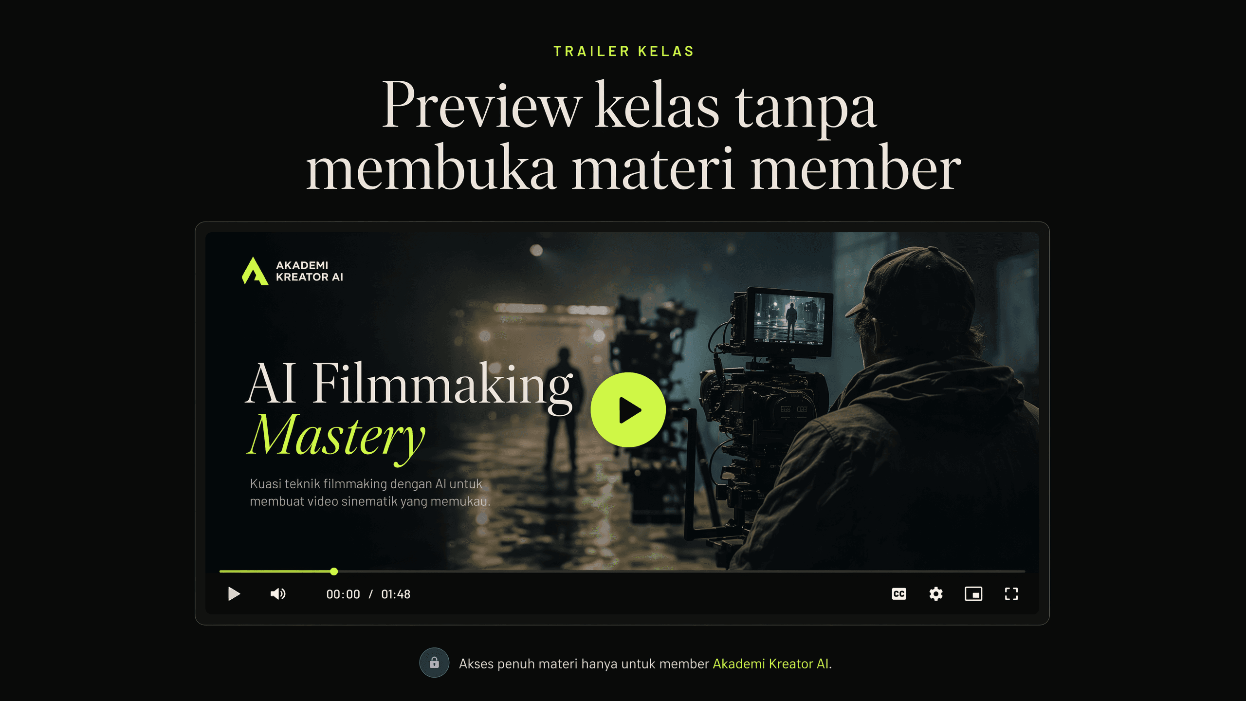 Trailer AI Filmmaking Mastery